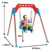 Leagan de interior/exterior Pilsan Samba cu cadru