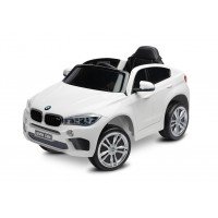 Masinuta electrica cu telecomanda Toyz BMW X6 M 12V - Alb