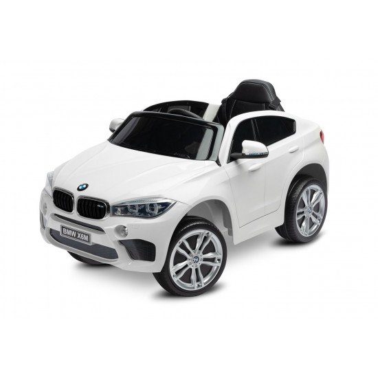 Masinuta electrica cu telecomanda Toyz BMW X6 M 12V - Alb
