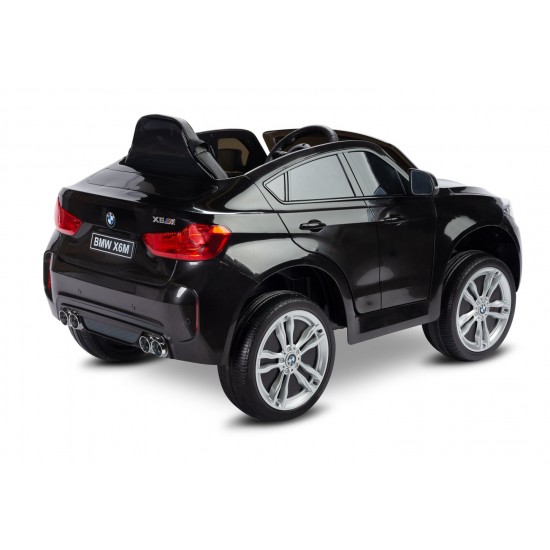Masinuta electrica cu telecomanda Toyz BMW X6 M 12V - Negru