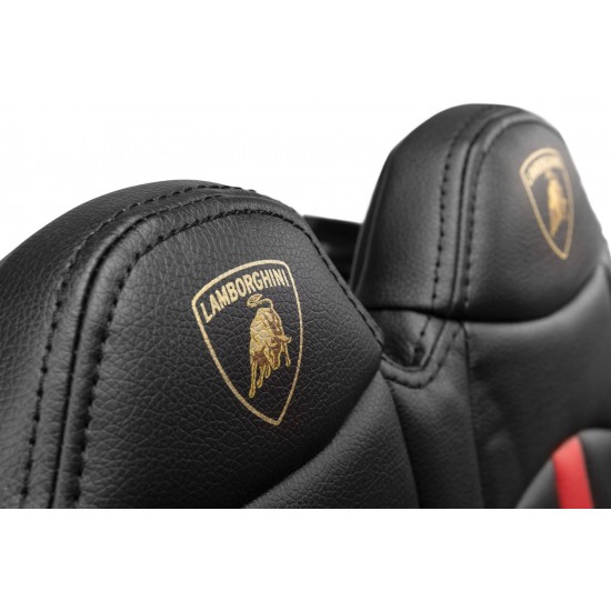 Masinuta electrica cu telecomanda Toyz Lamborghini Aventador SVJ 12V Red