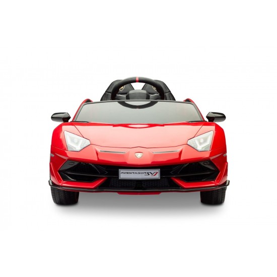 Masinuta electrica cu telecomanda Toyz Lamborghini Aventador SVJ 12V Red