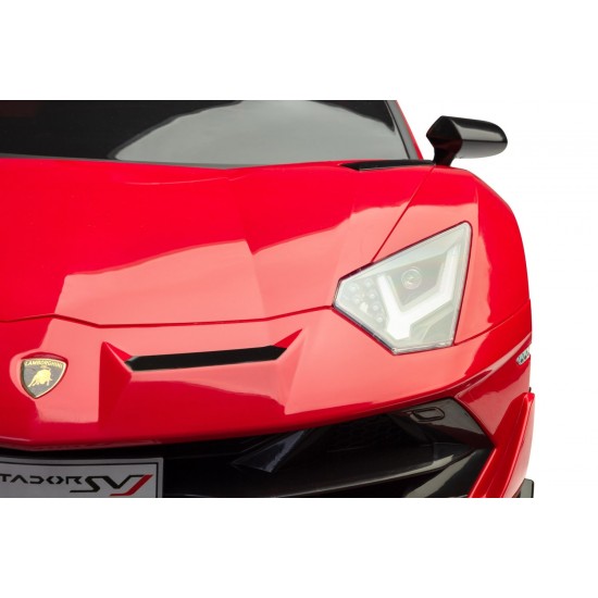 Masinuta electrica cu telecomanda Toyz Lamborghini Aventador SVJ 12V Red