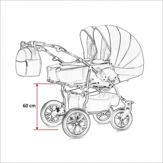 Carucior gemeni Mikado Duet Lux D-21 3 in 1