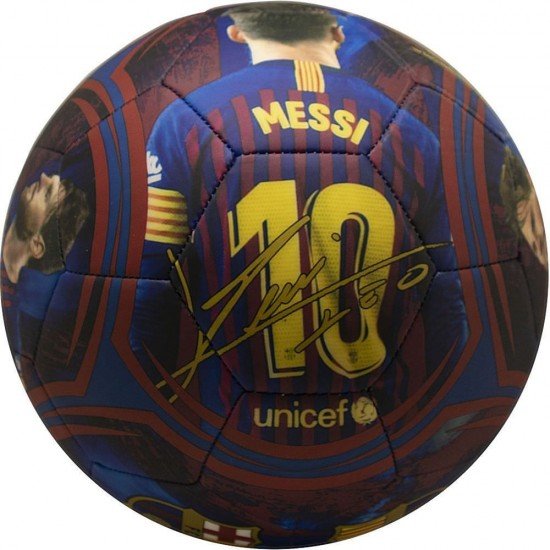 Minge FC Barcelona Messi marimea 5 18/19 mata