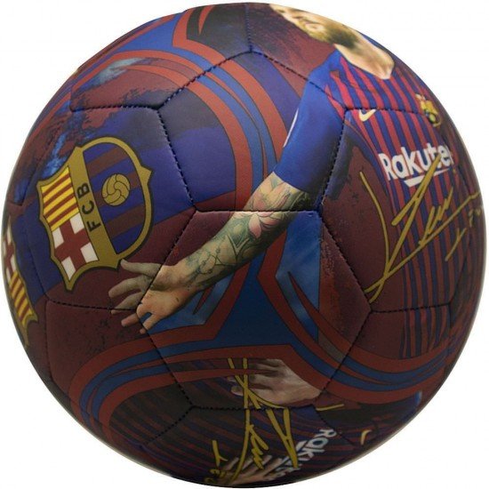 Minge FC Barcelona Messi marimea 5 18/19 mata
