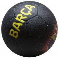 Minge FC Barcelona Streetball Logo Graffii neagra marimea 5