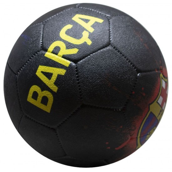 Minge FC Barcelona Streetball Logo Graffii neagra marimea 5