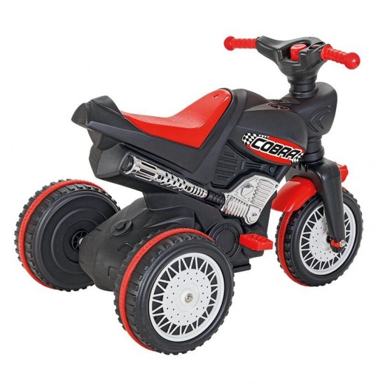 Motocicleta pentru copii cu pedale si lant Pilsan Cobra