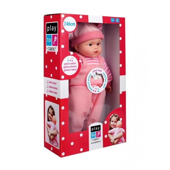 Papusa vorbitoare cu melodii PlayTo Agatka