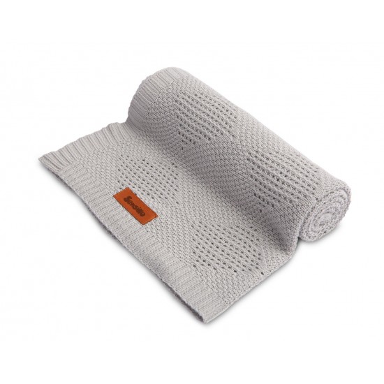 Paturica bambus 100% 100x80 cm Gri