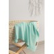 Paturica de bumbac si bambus Sensillo 100x80 cm Menta