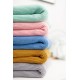 Paturica de bumbac si bambus Sensillo 100x80 cm Menta