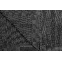 Paturica de bumbac tricotata Sensillo 100x80 cm Grafit