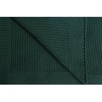 Paturica de bumbac tricotata Sensillo 100x80 cm Verde Inchis