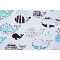 Paturica nou-nascut Sensillo Minky Wrap albastra 80x80 cm