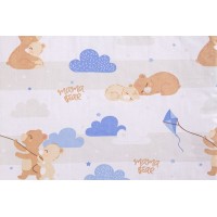 Paturica nou-nascut Sensillo Minky Wrap bej 80x80 cm