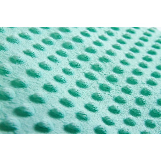 Paturica nou-nascut Sensillo Minky Wrap verde 80x80 cm