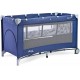 Patut pliant cu etaj intermediar Caretero Basic Plus Navy