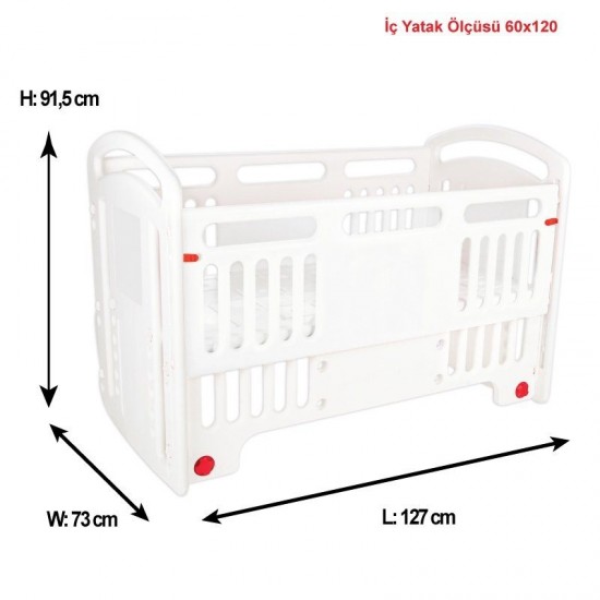 Patut transformabil Pilsan Handy Rosu