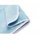 Prosop de bumbac cu gluga Sensillo Krepa 100x100 cm Albastru