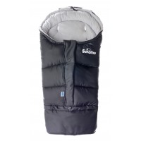 Sac de iarna Sensillo 3 in 1 Polar Negru/Gri