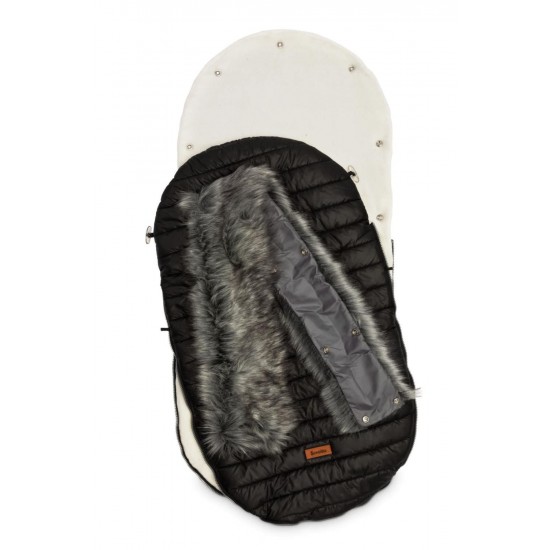 Sac de iarna Sensillo ELF Polar Negru 100x46 cm