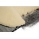 Sac de iarna carucior Sensillo Eskimo Lana 100x46 cm Gri