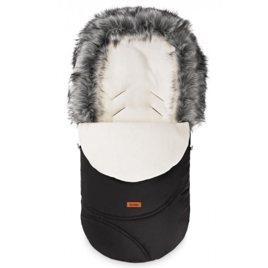Sac de iarna Sensillo Eskimo Polar 100x46 cm Negru