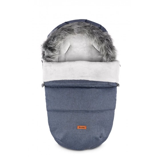 Sac de iarna Sensillo Indiana Fleece 100x50 cm Navy