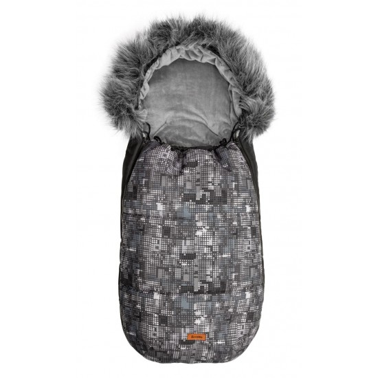 Sac de iarna Sensillo Olaf Fleece 100x45 cm Grafit