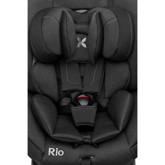Scaun auto rotativ cu Isofix Caretero Rio i-Size 0-22 Kg Negru