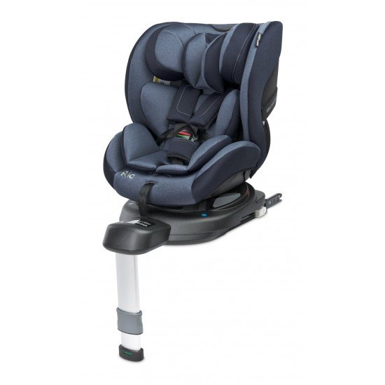 Scaun auto rotativ cu Isofix Caretero Rio i-Size 0-22 Kg Albastru