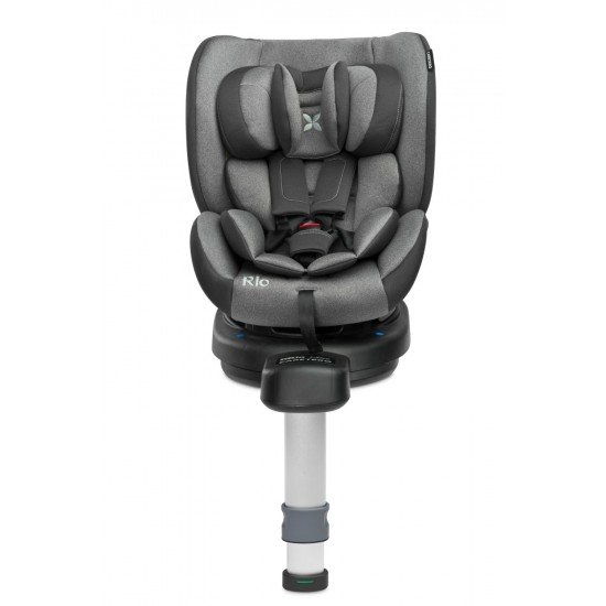 Scaun auto rotativ cu Isofix Caretero Rio i-Size 0-22 Kg Gri