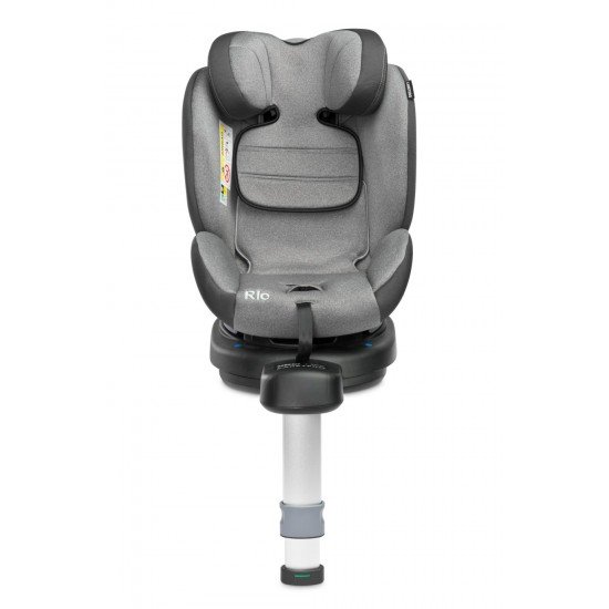 Scaun auto rotativ cu Isofix Caretero Rio i-Size 0-22 Kg Gri