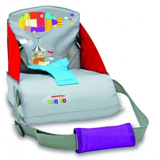 Scaun de masa booster portabil Asalvo Go Anywhere Zeppelin