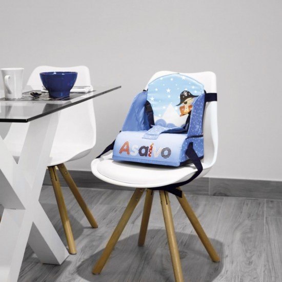 Scaun de masa booster portabil Asalvo Go Anywhere Zeppelin