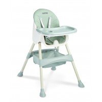 Scaun de masa transformabil Caretero Bill Menta