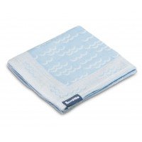 Scutec bumbac/bambus Sensillo 75x65 cm Blue Waves