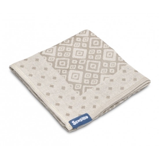 Scutec bumbac/bambus Sensillo 75x65 cm Latte Rhombus