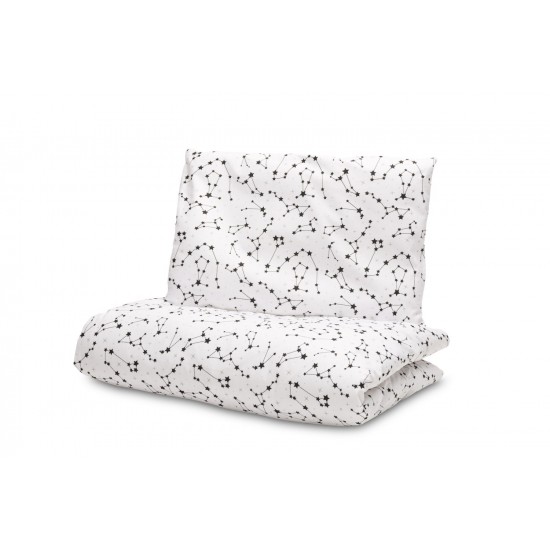 Set lenjerie de pat cu 2 piese Sensillo Stelute