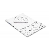 Set lenjerie de pat cu 2 piese Sensillo Stelute