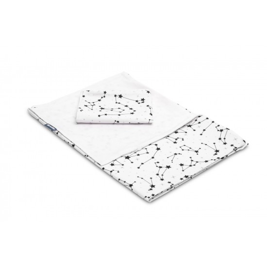 Set lenjerie de pat cu 2 piese Sensillo Stelute