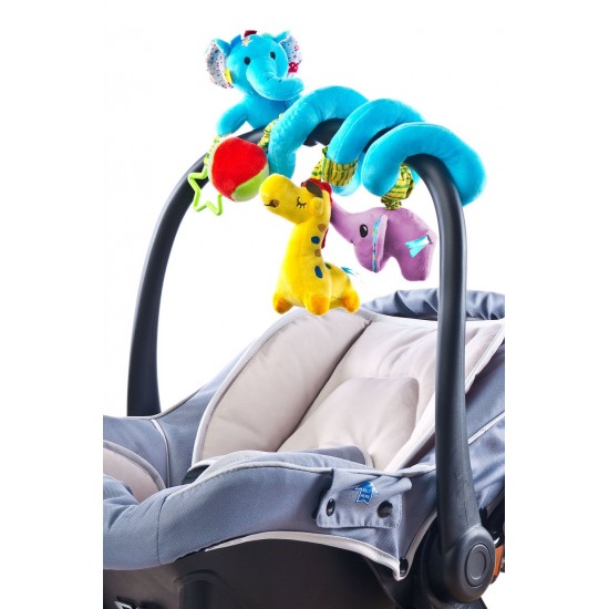 Spirala cu jucarii pentru patut/carucior Sensillo Elephant