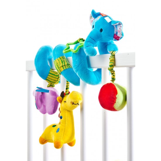 Spirala cu jucarii pentru patut/carucior Sensillo Elephant