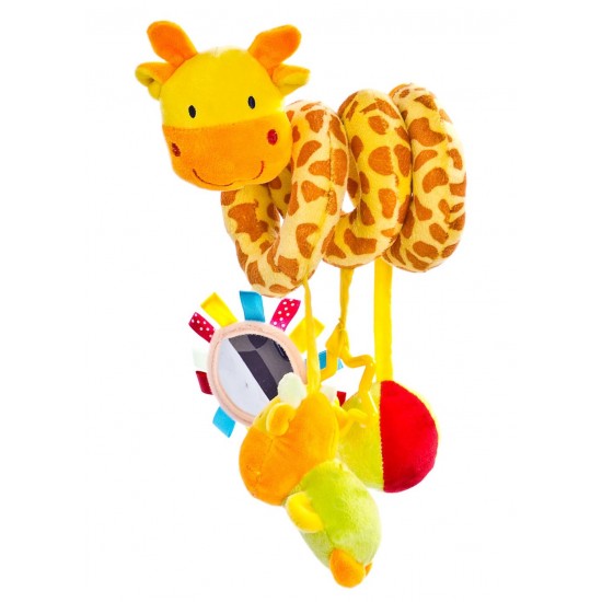 Spirala cu jucarii pentru patut/carucior Sensillo Giraffe