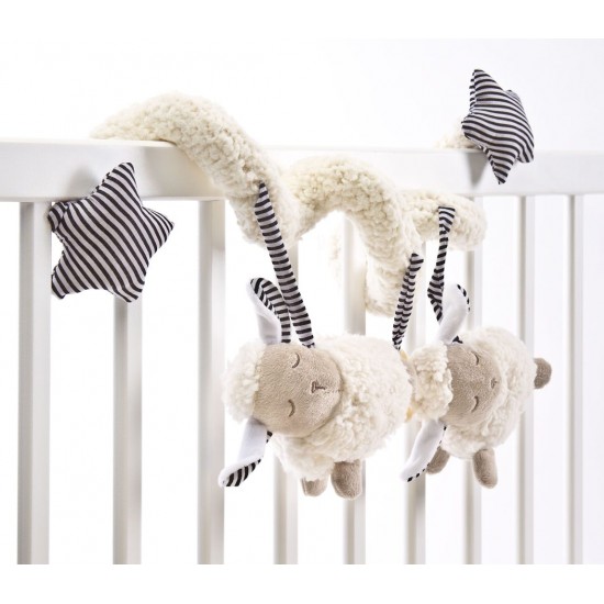 Spirala cu jucarii pentru patut/carucior Sensillo Sheep