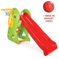 Tobogan cu cos de baschet Pilsan Elephant si minge cadou