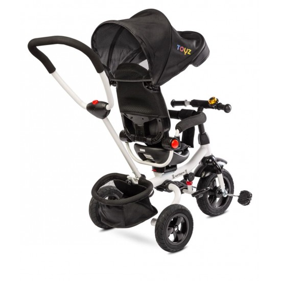 Tricicleta copii reversibila si pliabila Toyz Wroom Black
