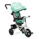 Tricicleta copii reversibila si pliabila Toyz Wroom Turquoise